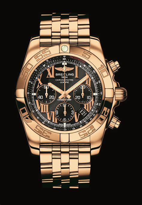 rose gold breitling mens watches|breitling chronomat 42 rose gold.